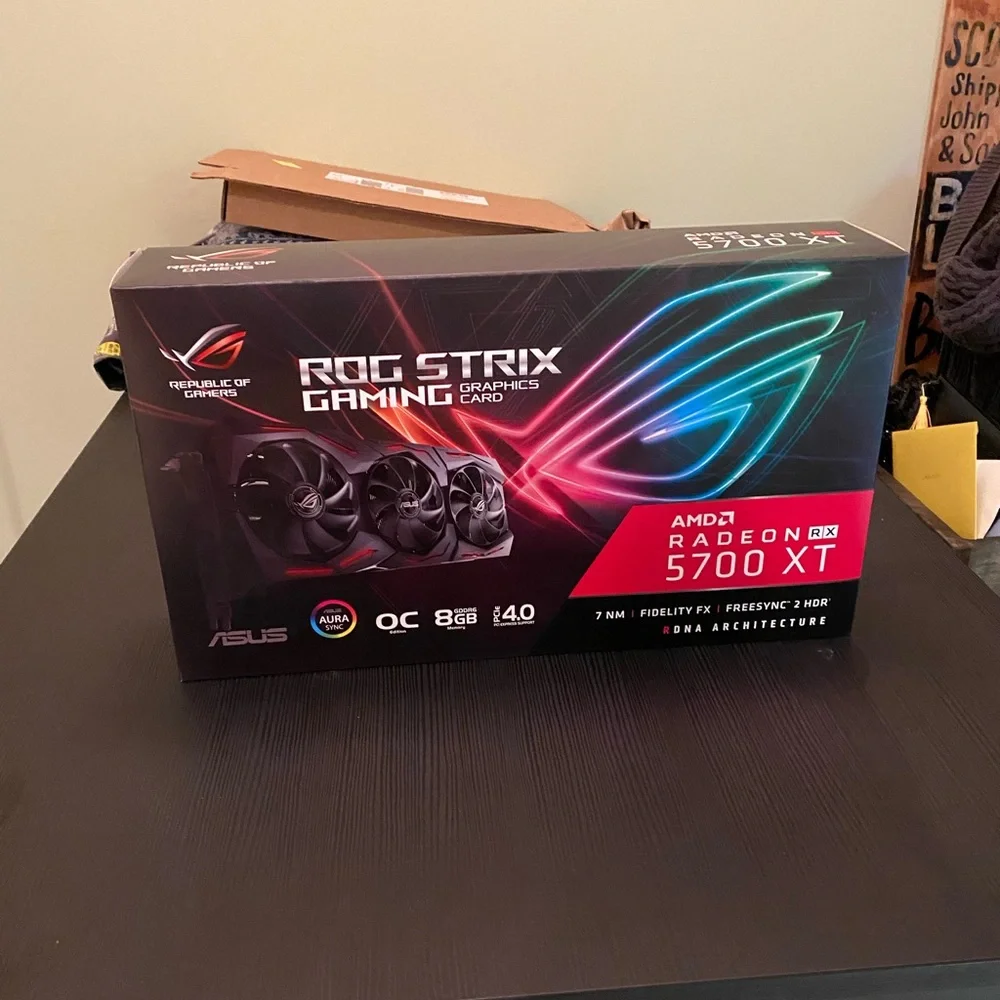 ASUS ROG Strix Gaming Radeon RX 5700 XT OC 8GB GDDR6 Graphics Card